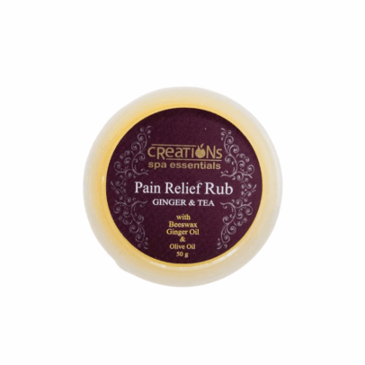 Massage Rub- Ginger & Tea (Yellow)