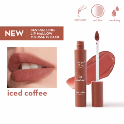 Happy Skin Lip Mallow Mousse - Iced Coffee