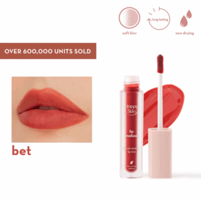 Happy Skin Lip Mallow Tint - Bet
