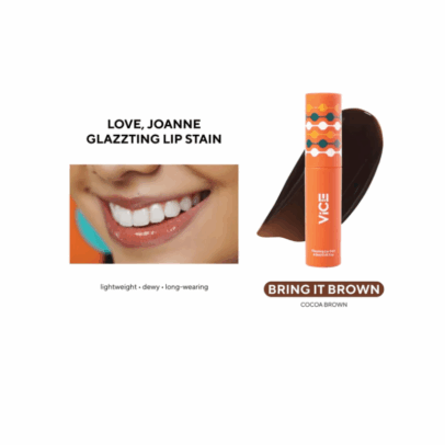 Glazzting Lip Stain - Bring It Browm