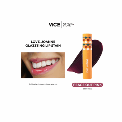 Glazzting Lip Stain - Peace Out Pink